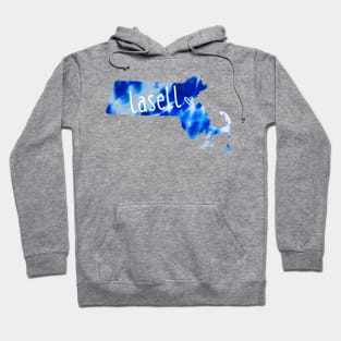 Tie Dye Lasell College Hoodie